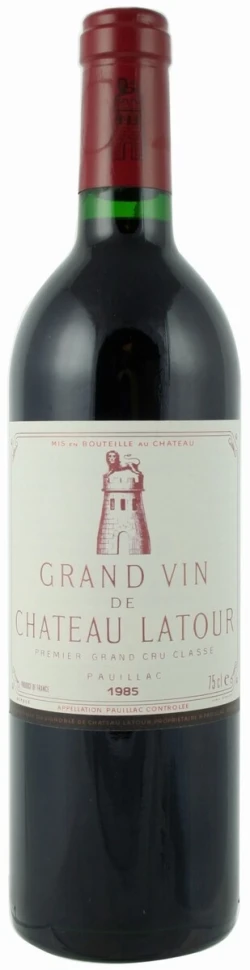 Вино Chateau Latour Pauillac AOC 1-er Grand Cru Classe 1985