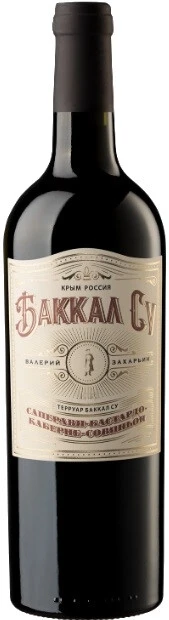 Вино Баккал Су Саперави-Бастардо-Каберне Совиньон, 0.75 л