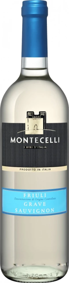 Вино Botter, Montecelli Sauvignon, Friuli Grave DOC, 2020