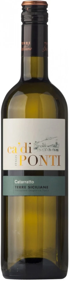 Вино Araldica Castelvero, "Ca'di Ponti" Catarratto, Terre Siciliane IGT, 2016