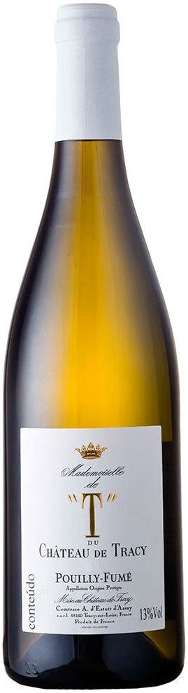Вино Chateau de Tracy, Mademoiselle de T, Pouilly-Fume AOC, 2015, 375 мл
