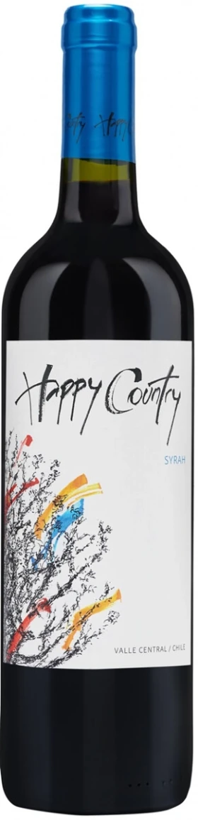 Вино Happy Country Syrah, Central Valley DO, 0.75 л