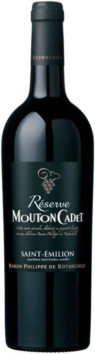 Вино Reserve Mouton Cadet, Saint Emilion AOC, 2012