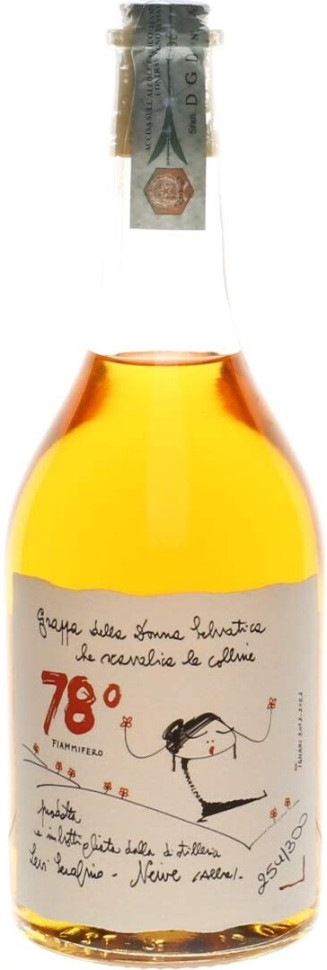 Граппа Distilleria Levi Serafino di Levi Romano 78 fiammifero 700 мл