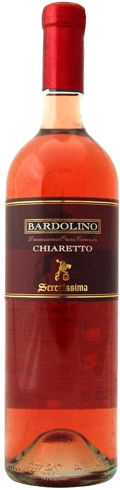 Вино Bardolino Chiaretto "Serenissima" DOC, 2013