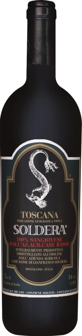 Вино Case Basse, Soldera Sangiovese, Toscana IGT, 2008