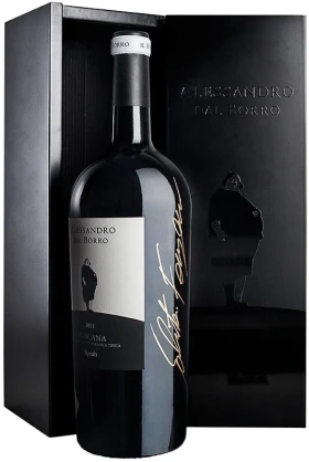 Вино "Alessandro dal Borro", Toscana IGT, 2011, wooden box, 1.5 л