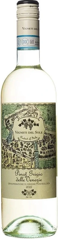 Вино Pasqua, Vigneti del Sole Pinot Grigio delle Venezie DOC, 2022