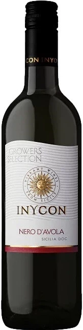 Вино Inycon, Growers Selection Nero d'Avola, Sicilia DOC, 2020