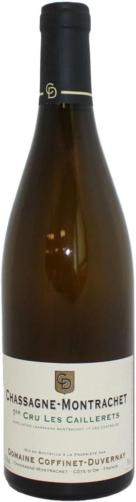Вино Domaine Coffinet Duvernay, Chassagne Montrachet 1er Cru Les Caillerets AOC, 2012