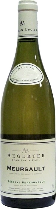 Вино Aegerter, Reserve Personnelle Meursault АОC, 2004