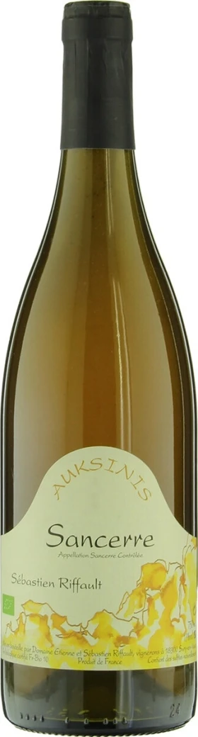 Вино Domaine Etienne et Sebastien Riffault, Auksinis, Sancerre AOC, 2019