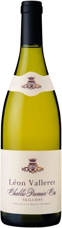 Вино Leon Valleret, Chablis Premier Cru Vallons AOC, 2015