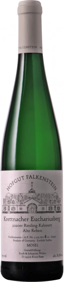 Вино Hofgut Falkenstein, "Krettnacher Euchariusberg" Riesling Kabinett Alte Reben, 2020