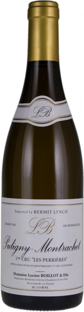 Вино Domaine Lucien Boillot &amp; Fils, Puligny-Montrachet 1er Cru Les Perrieres AOC, 2016