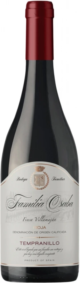 Вино Familia Osaba Tempranillo, Rioja DOC, 2024