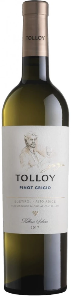 Вино Tolloy Pinot Grigio, Alto Adige DOC, 2017