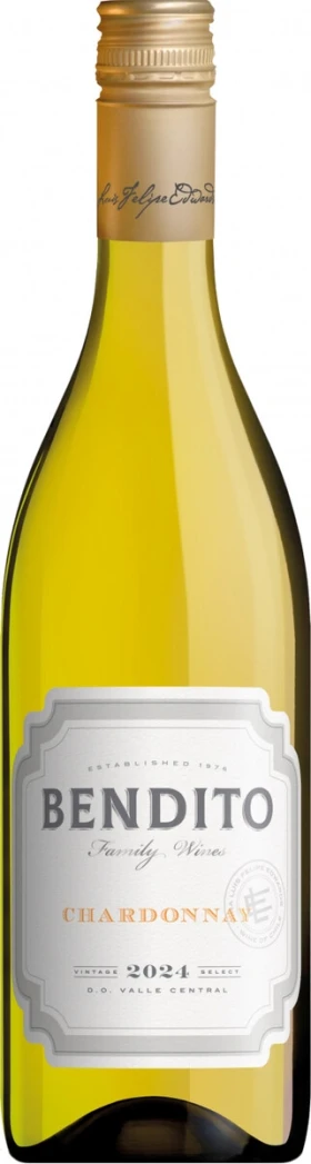 Вино Bendito Chardonnay, Valley Central DO, 2024
