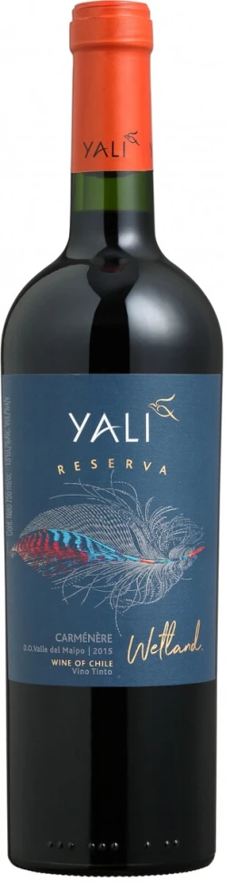Вино Yali Wetland Reserva Carmenere, 2015