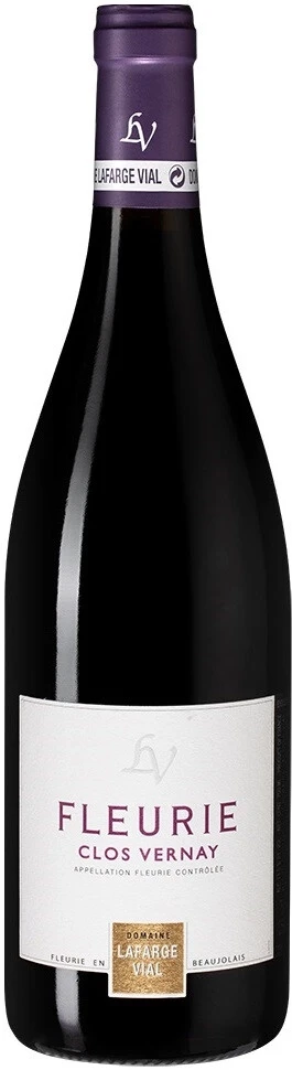 Вино Domaine Lafarge Vial, Fleurie Clos Vernay AOC, 2016