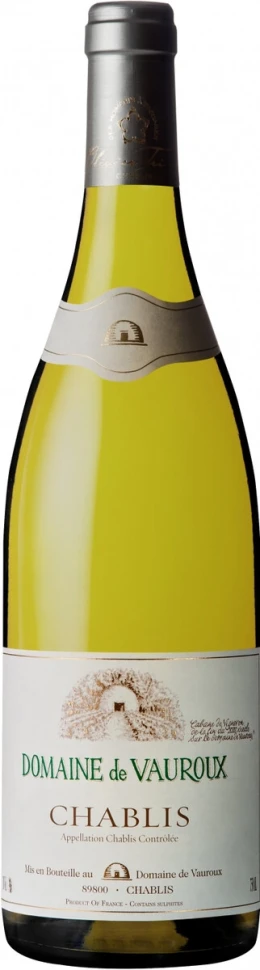 Вино Domaine de Vauroux, Chablis AOC, 2022