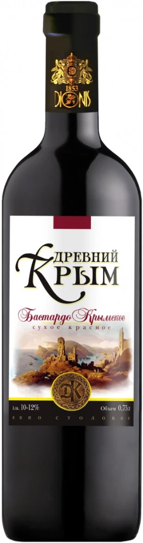 Вино Древний Крым Бастардо Крымское