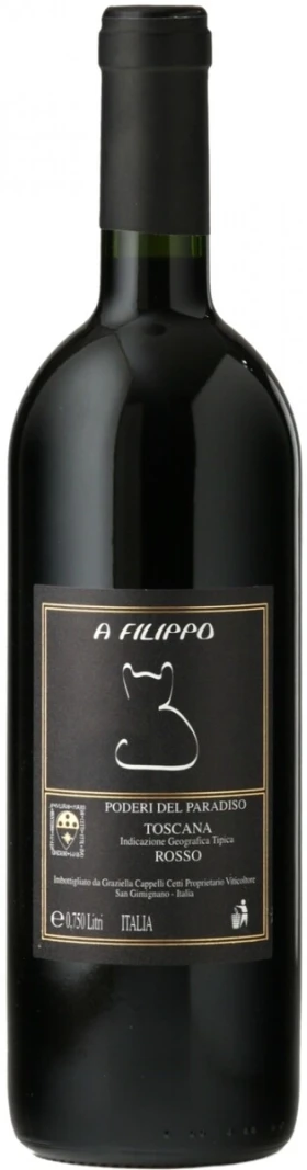 Вино Poderi del Paradiso, A Filippo Toscana IGT, 2014