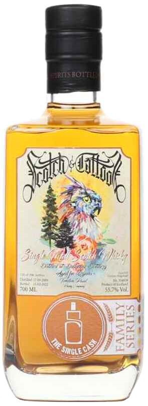 Виски Scotch & Tattoos Dailuaine Cask №314939 12 Years Old 700 мл