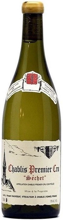 Вино Domaine Rene & Vincent Dauvissat, Chablis Premier Cru Sechet AOC, 2014