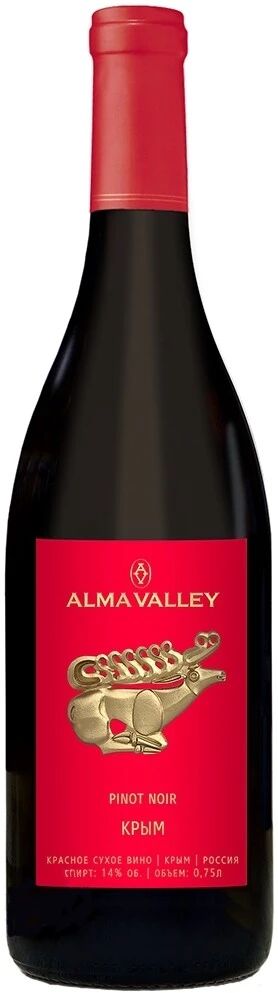 Вино Alma Valley Pinot Noir, 2015