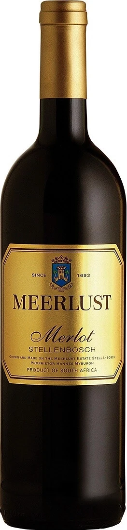 Вино Meerlust, Merlot, Stellenbosch WO, 2017