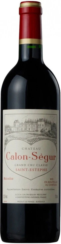Вино Chateau Calon-Segur, Saint-Estephe 3-eme Grand Cru Classe, 2016