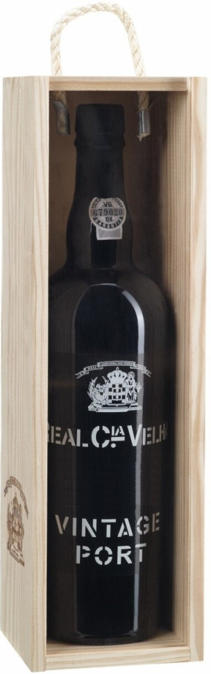 Портвейн Real Companhia Velha Vintage Port 2008 wooden box