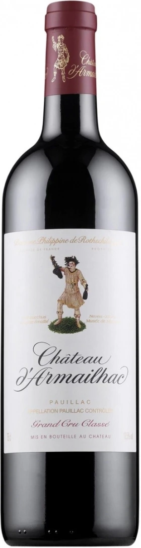 Вино Chateau d'Armailhac, Pauillac AOC 5-me Grand Cru Classe, 2014