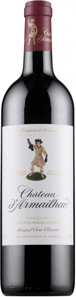 Вино Chateau d'Armailhac, Pauillac AOC 5-me Grand Cru Classe, 2014