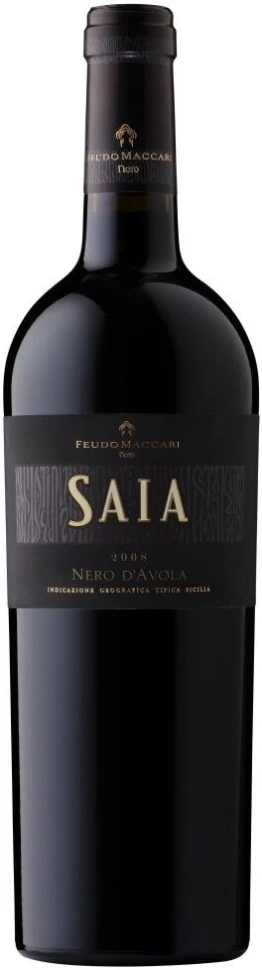 Вино Feudo Maccari, Saia Nero d'Avola, Sicilia IGT, 2008