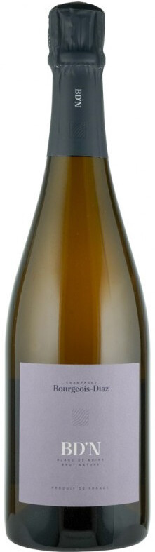 Шампанское Bourgeois Diaz BD N Blanc de Noirs Brut Nature Champagne AOC