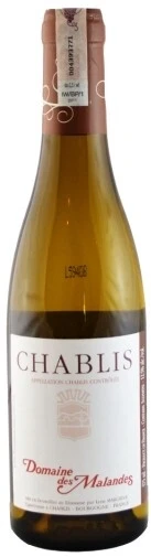 Вино Domaine des Malandes, Chablis AOC, 2017, 375 мл