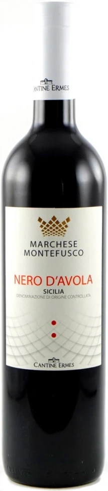 Вино Marchese Montefusco Nero d'Avola, Sicilia DOC, 2024