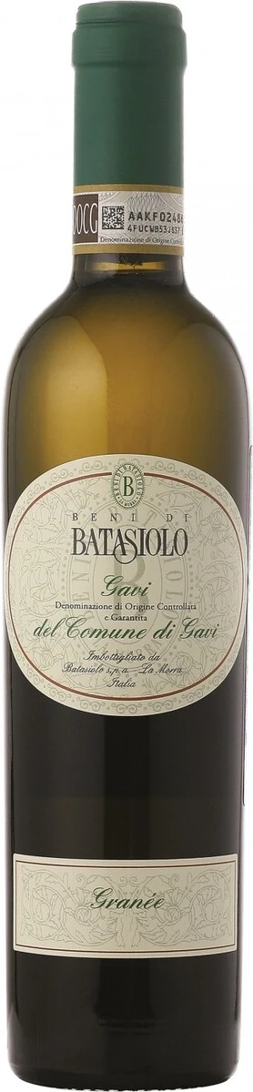 Вино Batasiolo, Granee, Gavi del Comune di Gavi DOCG, 2015, 375 мл