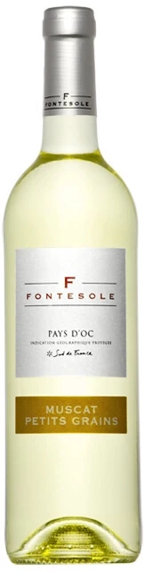 Вино "Fontesole" Muscat Petits Grains, Pays d'Oc IGP