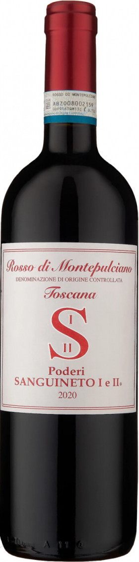 Вино Poderi Sanguineto I e II Rosso di Montepulciano DOC 2020