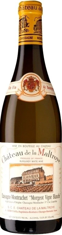 Вино Chateau de la Maltroye, Chassagne-Montrachet Premier Cru Morgeot Vigne Blanche, 2009
