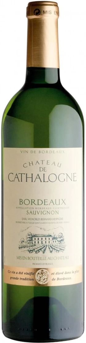 Вино Chateau de Cathalogne, Bordeaux AOC Blanc, 2010