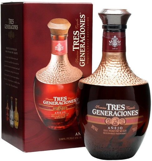 Текила Sauza Tres Generaciones Anejo gift box 0.75 л