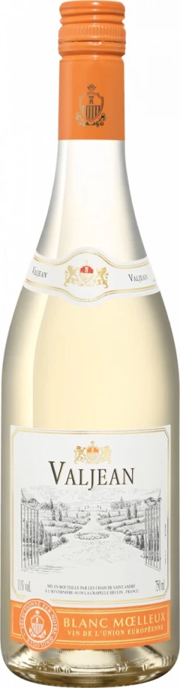 Вино "Valjean" Blanc Moelleux