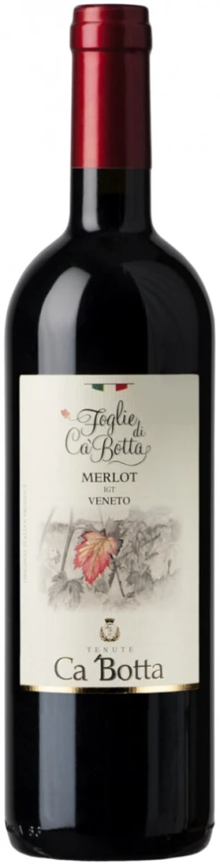 Вино Foglie di Ca'Botta Merlot, Veneto IGT, 2016