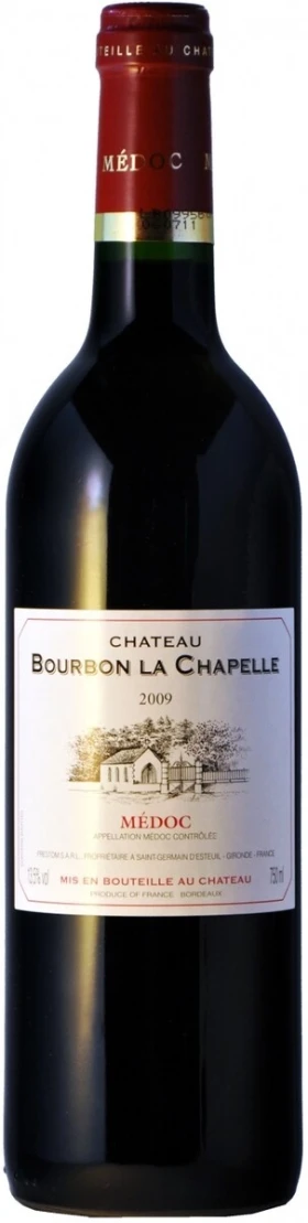 Вино Chateau Bourbon la Chapelle, Medoc AOC, 2009