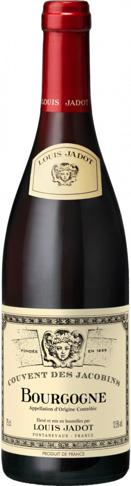 Вино Louis Jadot Bourgogne AOC Couvent des Jacobins Rouge 2018