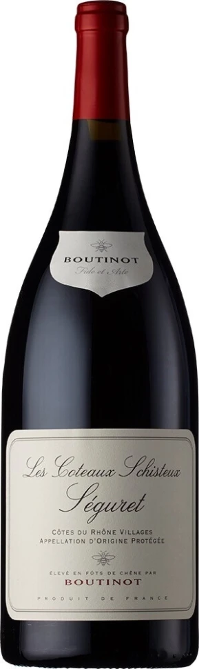 Вино Boutinot, Les Coteaux Schisteux Seguret, Cotes du Rhone Villages AOP, 2017, 1.5 л